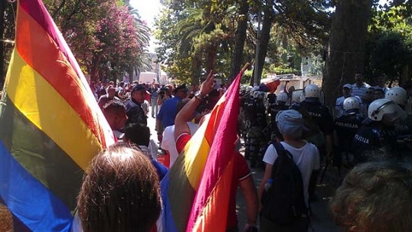 Нереди у Подгорици због параде настраних (ВИДЕО)