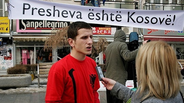Албанци на југу Србије држе протестни час
