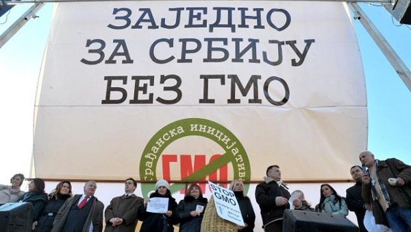 У Београду одржан протест против ГМО хране у Србији