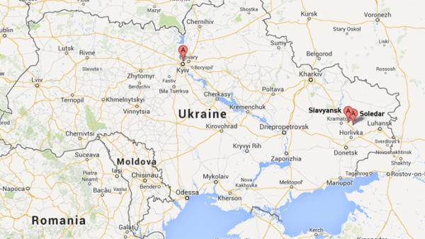 Непознати нападачи се спустили из хеликоптера и напали контролни пункт у близини Соледара у региону Доњецка