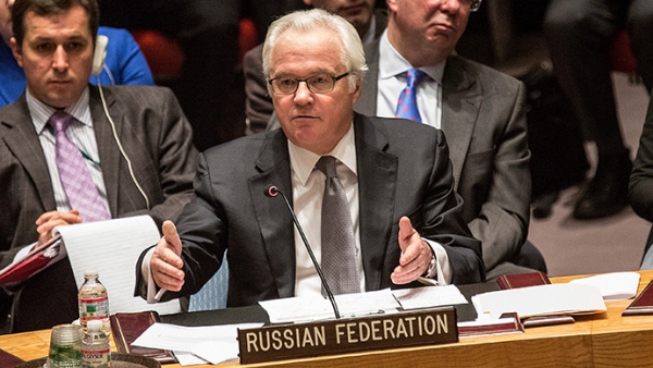 Чуркин: Русија има међународну правну основу за увођење миротвораца у Украјину