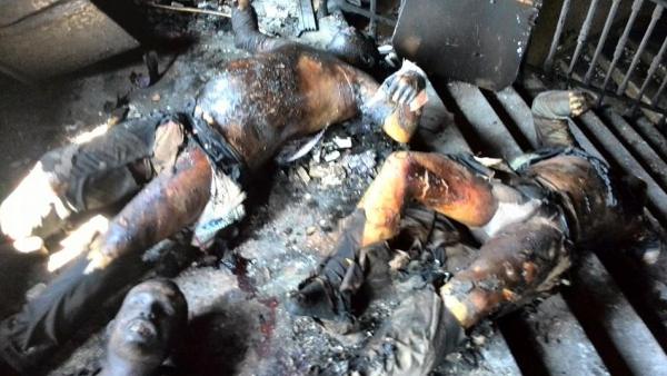 Како су убијали грађане Одесе у Дому Синдиката – (фото+видео 18+)