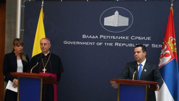 Ивица Дачић: Државни интерес да папа посети Србију
