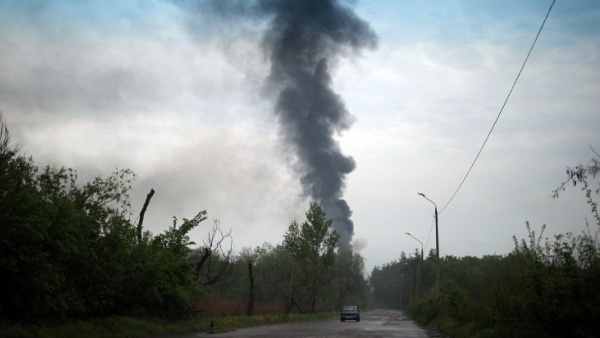 Самоодбрана оборила војни хеликоптер код Луганска