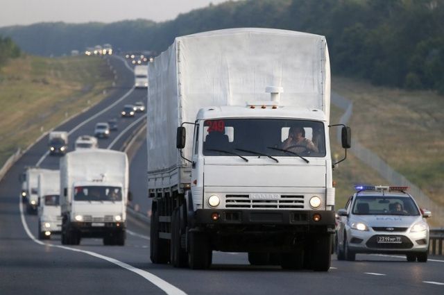 Други хуманитарни конвој из Русије, са 2.000 тона помоћи натоварене на 280 камиона, стигао је у Луганск
