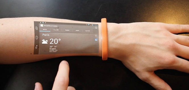 Стиже нова ера смарт телефона – екран на вашој кожи (ВИДЕО)