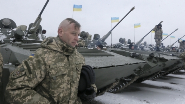 Украјинци заварили своје војнике у тенку