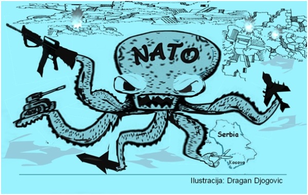 НАТО је грамзиви империјалистички  инструмент  који разара државе и народе широм свијета