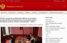 Славен Радуновић из НОВЕ своје скупштинске активности ажурира на црногорском језику