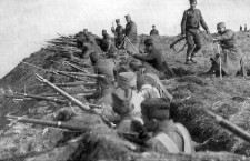 Гучевска битка позната је као једна од првих рововских битака из Првог светског рата.