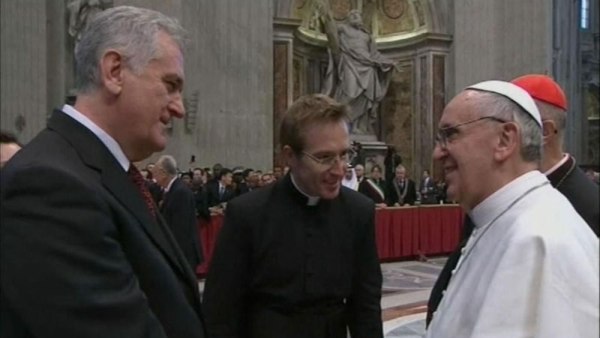 Тома решио да опет крене за Ватикан да посети папу Франциска