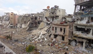Homs u ruševinama Sirija
