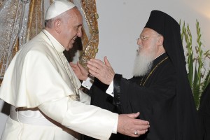 Папа Франциско и патријарх Вартоломеј