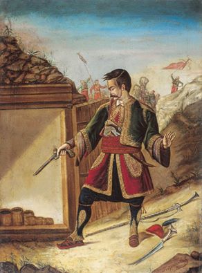 На данашњи дан 1809. године у боју на Чегру, дигавши у ваздух шанац пун Турака, погинуо је србски војсковођа Стеван Синђелић