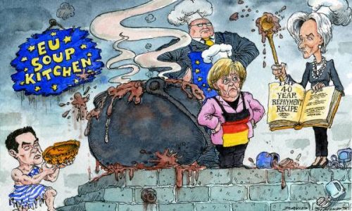 Grčka EU Nemačka i MMF