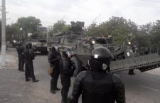 У Молдавији блокирана колона америчке војне технике