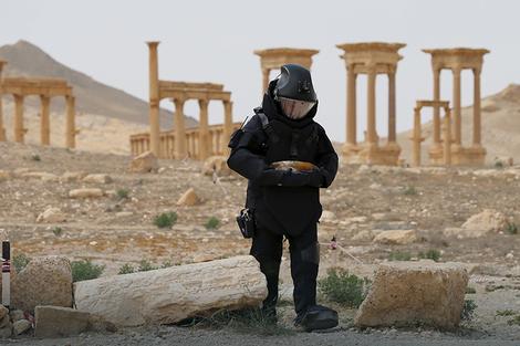 Ruski deminer u Palmiri