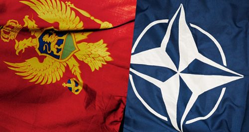 Zastave Crna Gora i NATO