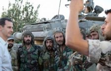 ПАТРИОТА И ЊЕГОВИ БОРЦИ: Предсједник Сирије обишао добровољце на првој линији фронта (видео)