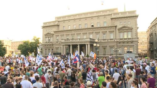 Протест Савамала Палата Србија