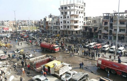 Сирија Хомс после експлозије