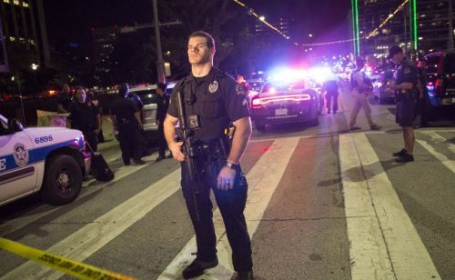 Далас протести убиства полицајаца 2