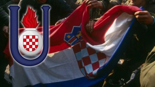 Хрватска застава Усташе