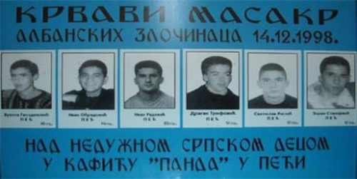 ПОДСЕЋАЊЕ: НА ДАНАШЊИ ДАН 1998. године у кафићу „Панда“ у Пећи, на КиМ-у је био терористички напад на српске младиће