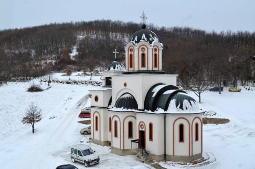 Прослава Божића у манастиру Светог Јована Крститеља у Љуљацима