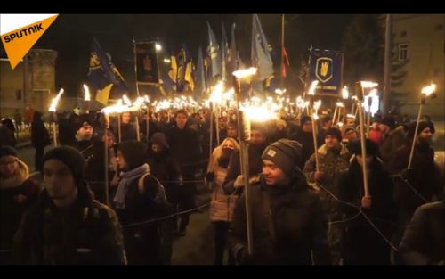 Fasisticke orgije Kijev