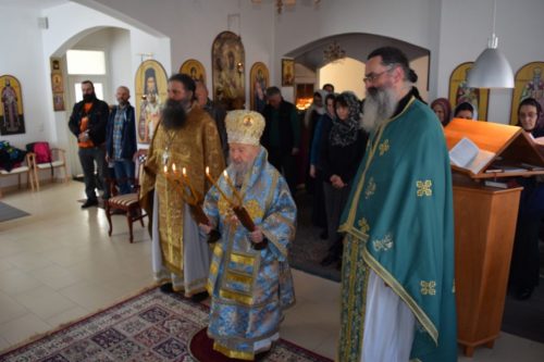 Сретење Господње у манастиру Свих српских светитеља у Гринбаху
