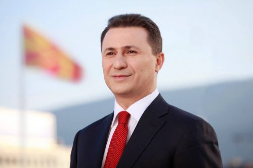Nikola Gruevski Makedonija VMRO