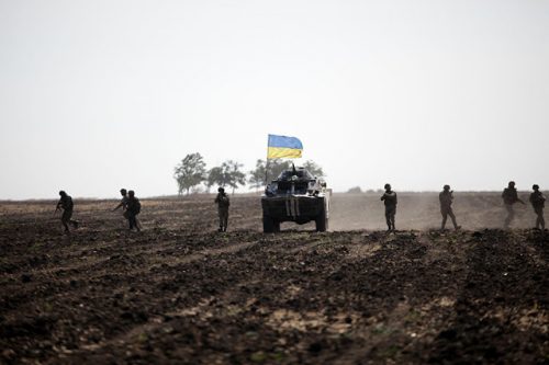 Украјинска војска пешадија БВП