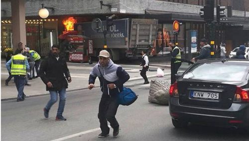Напад камионом у Стокхолму Шведска 2017