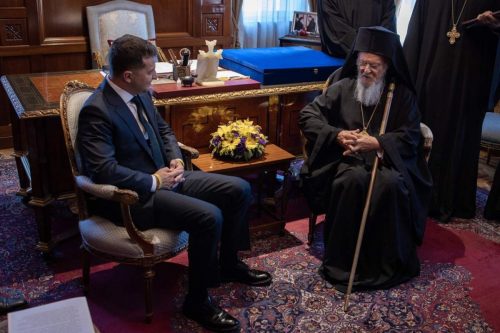 Зеленски одбио да са патријархом Вартоломејом потпише „заједничку изјаву“