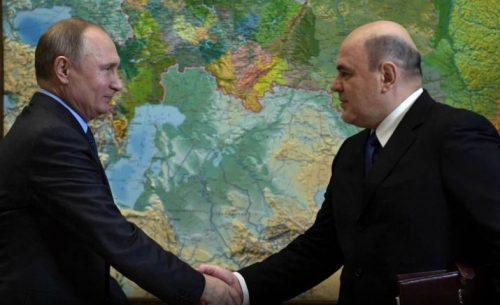 Путин именовао шефа пореске управе Михајла Мишустина за новог премијера Русије
