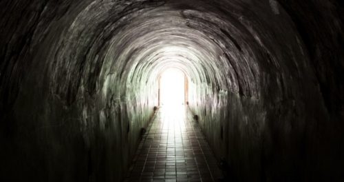 tunel svetlo