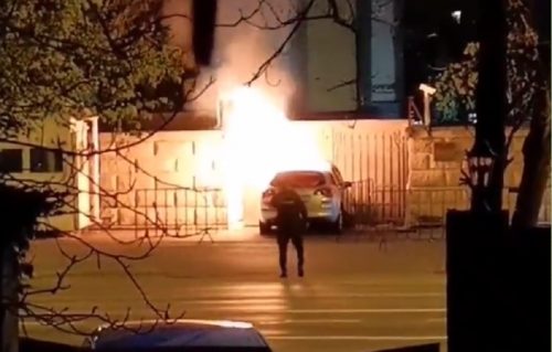 УДАРНО! Самоубилачки напад на Руску амбасаду у Букурешту!