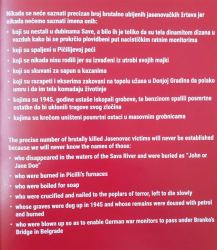 Зашто се никада неће сазнати прецизан број брутално убијених јасеновачких жртава