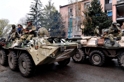 Војна операција у Украјини. Дан 57
