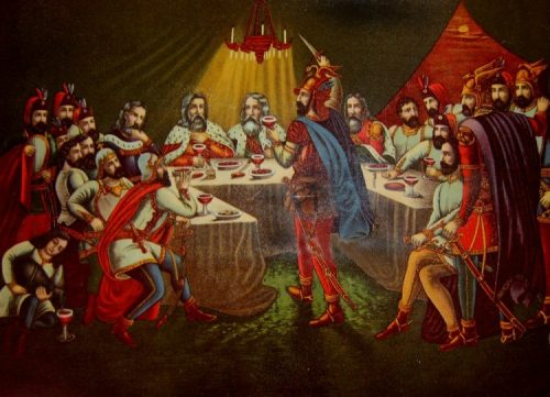 Адам Стефановић, ''Kнежева вечера'' 1871