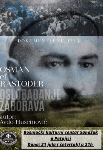 У Петњици све спремно за приказивање филма о ратном злочинцу Осману Растодеру