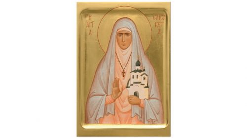 Икона свете Јелисавете из иконописне радионице манастира свете Јелисавете