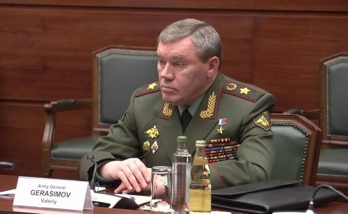 Генерал Валериј Герасимов: Нашој земљи и њеним Оружаним снагама данас се супротставља практично цео колективни Запад. Савремена Русија никада није видела такав ниво и интензитет борбених дејстава