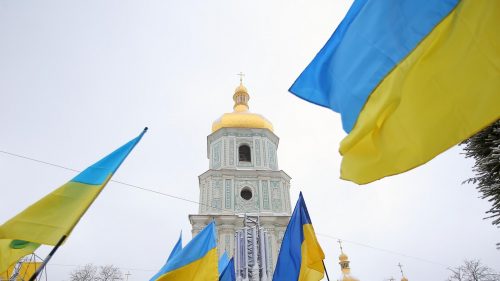 ukraina zastave crkva