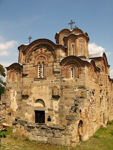 Црква св. Ђорђа у Нагоричану, обновио је краљ Милутин и ту је сахрањен последњи прави бугарски цар Шишман.