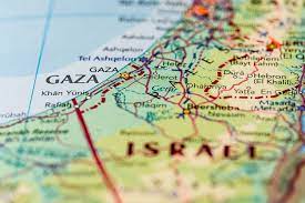 gaza-izrael-mapa