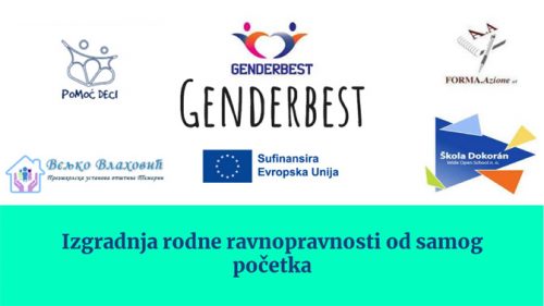 Вртић у Темерину: Genderbest – изградња родне равноправности од самог почетка