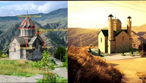 У Нагорно-Карабаху нове власти претварају јерменски храм у џамију