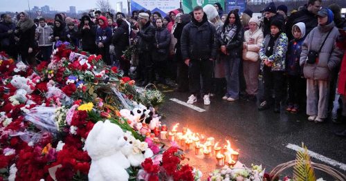 Дан националне жалости у Русији због терористичког напада у Москви